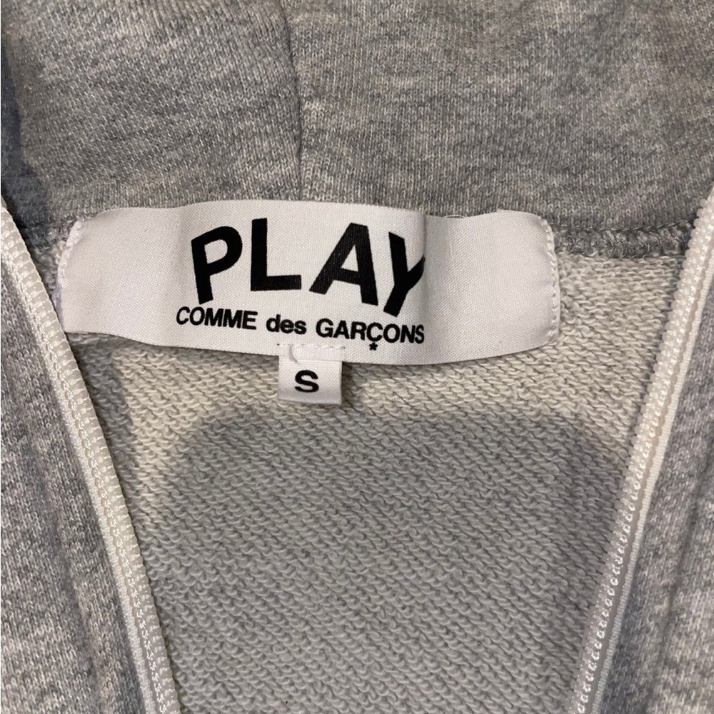 Grey Cdg hoodie for a steal.